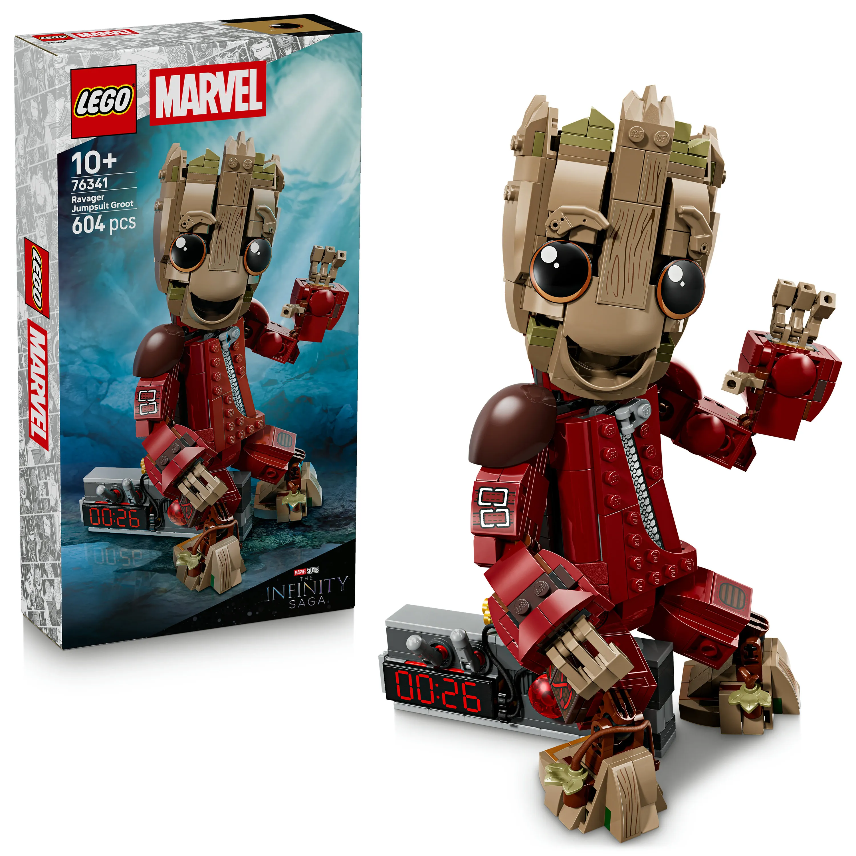 LEGO Marvel Groot Ravager-asussa 76341