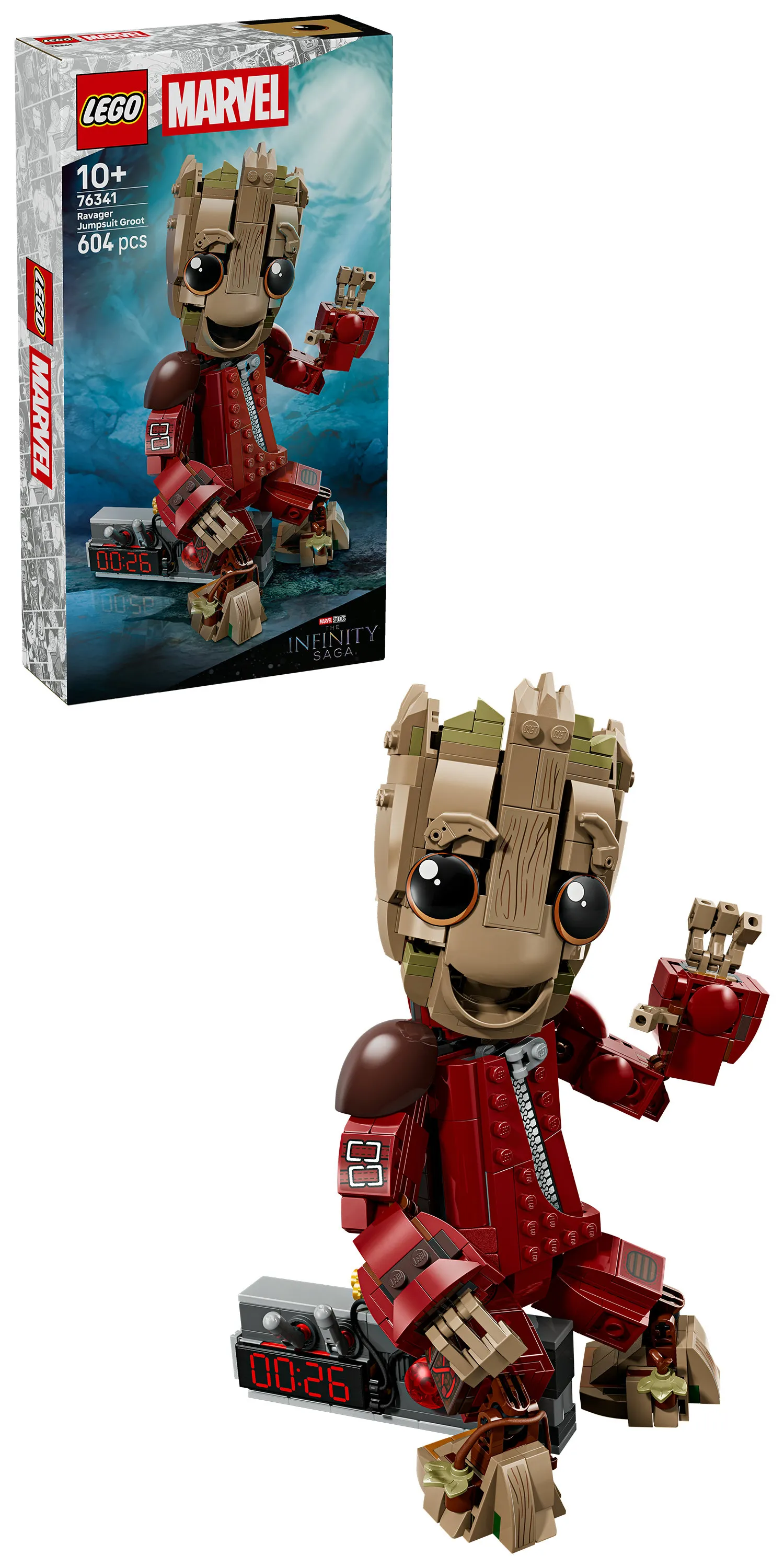 LEGO Marvel Groot Ravager-asussa 76341