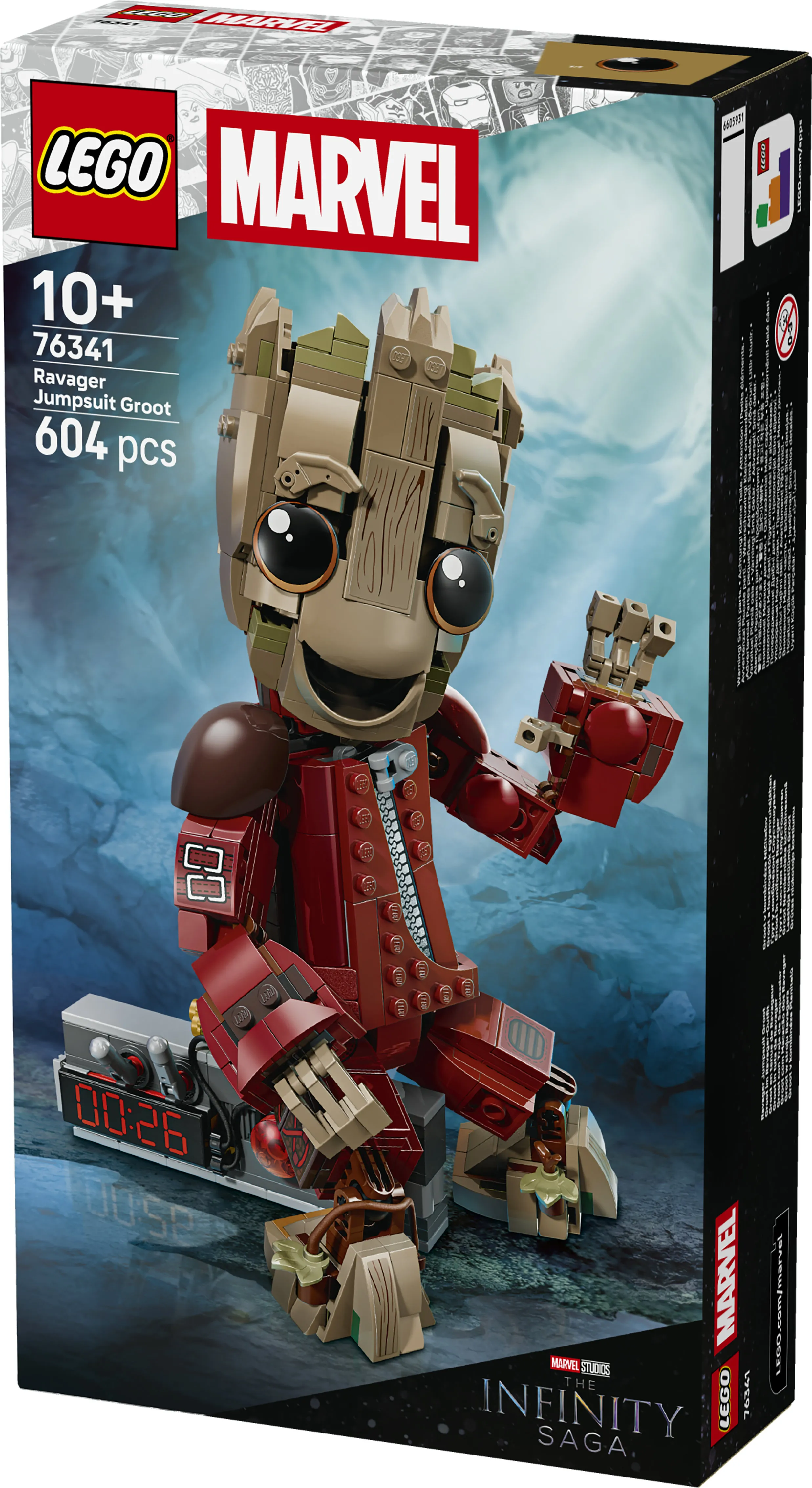 LEGO Marvel Groot Ravager-asussa 76341