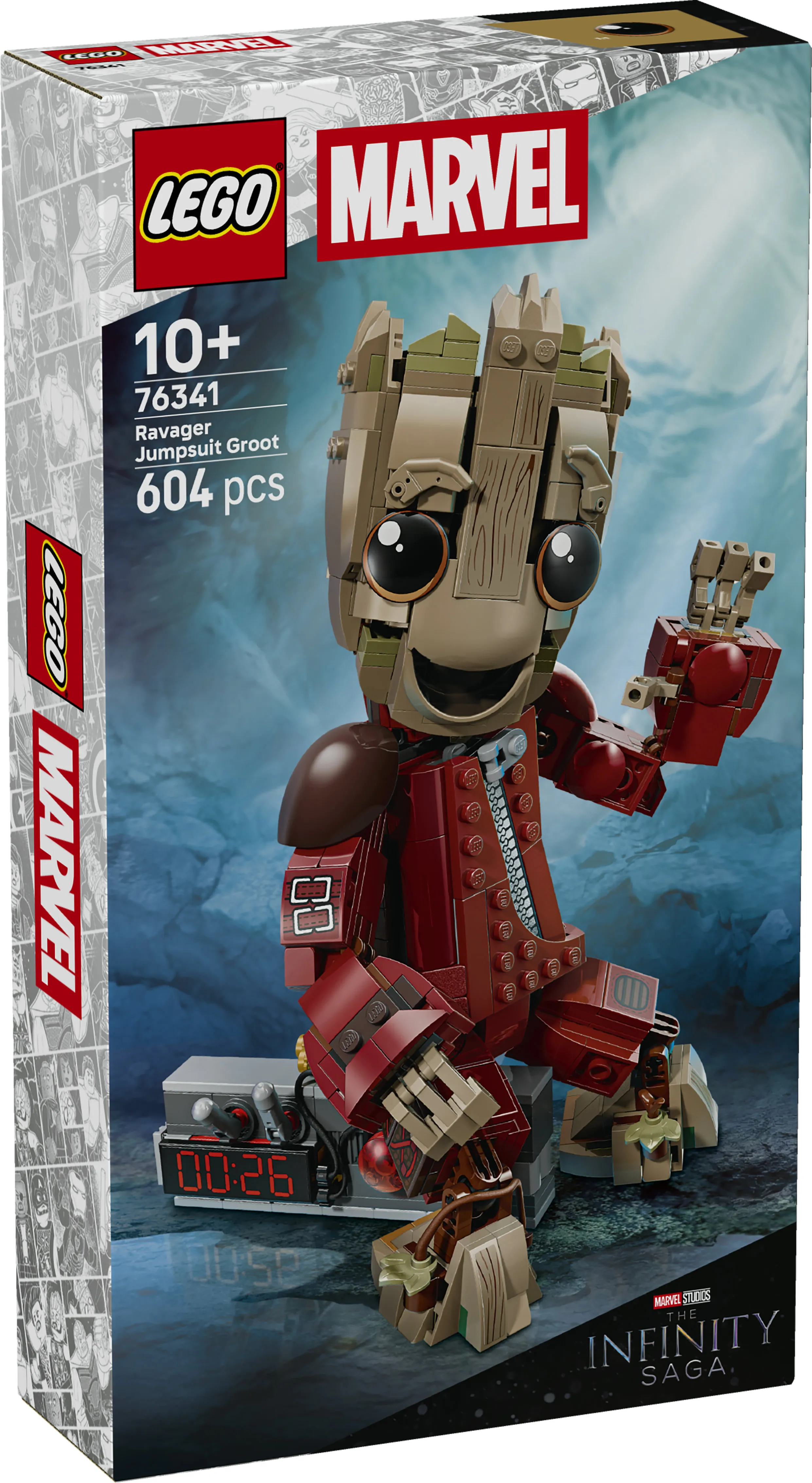 LEGO Marvel Groot Ravager-asussa 76341