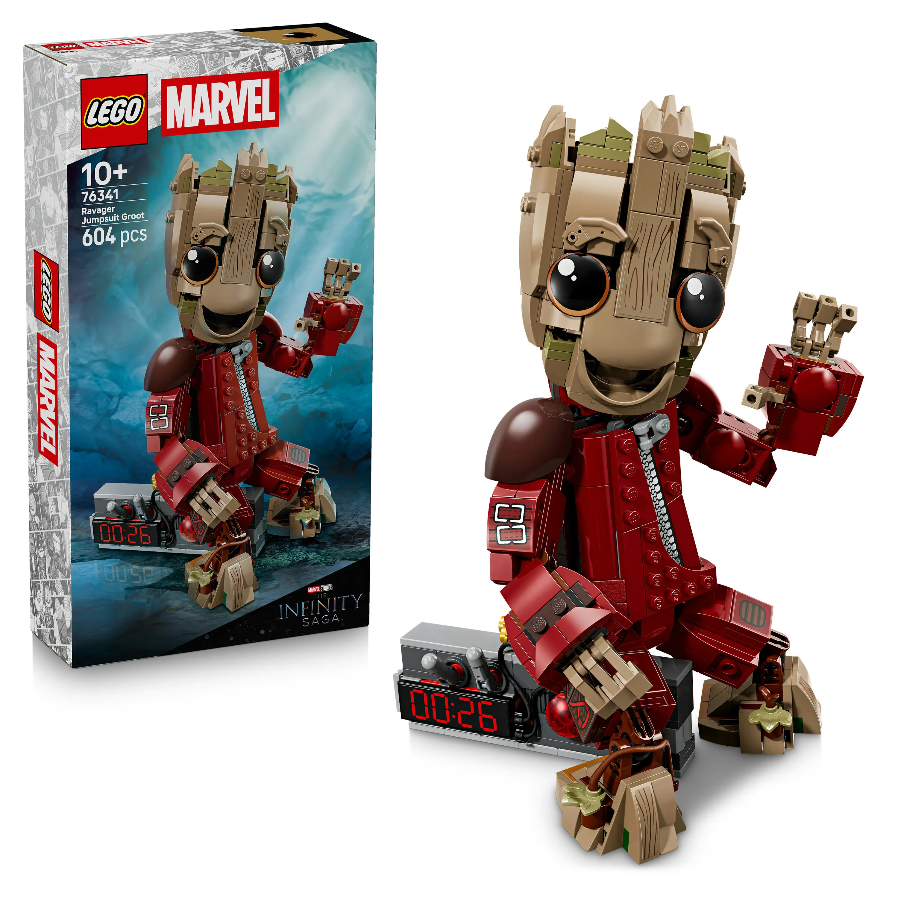LEGO Marvel Groot Ravager-asussa 76341