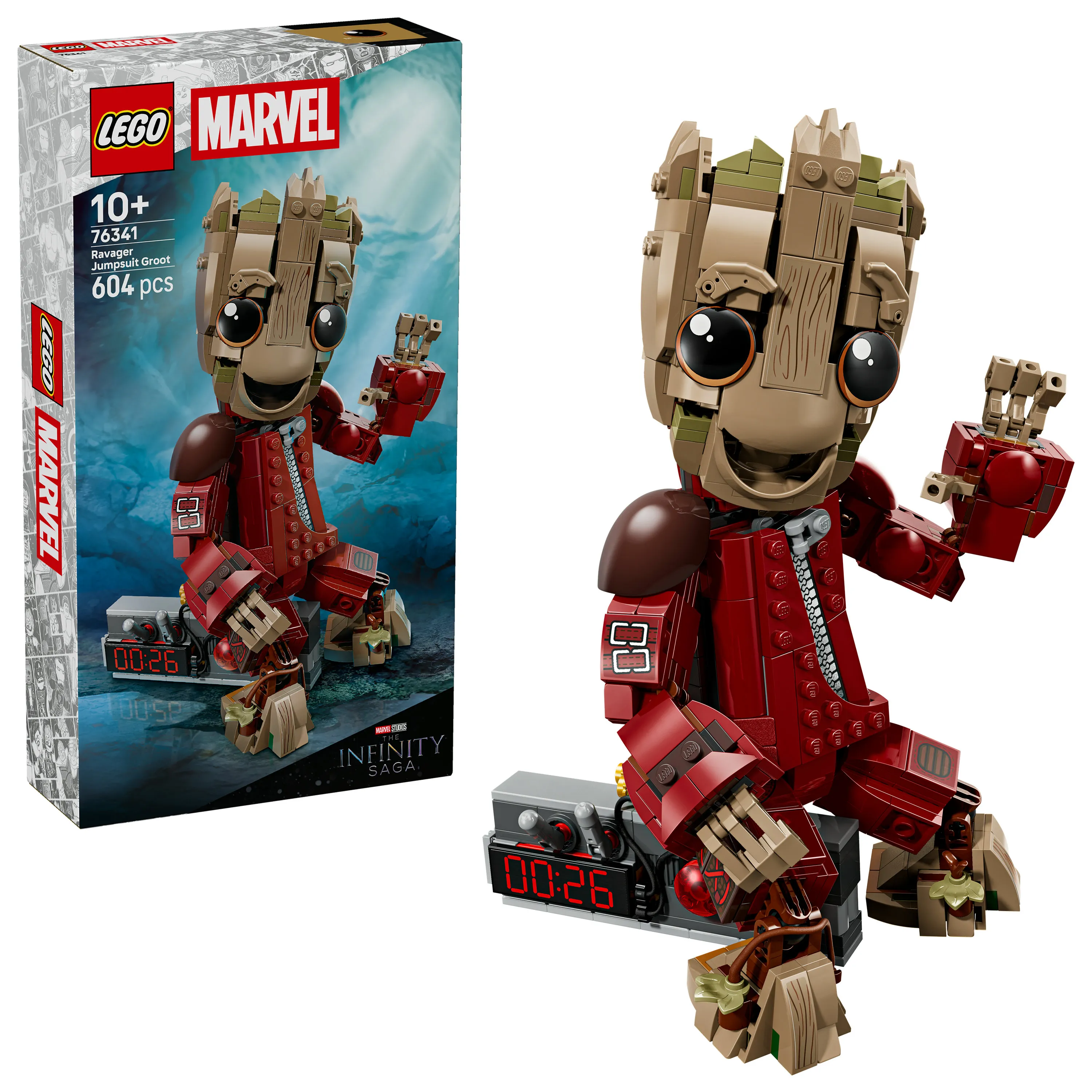 LEGO Marvel Groot Ravager-asussa 76341