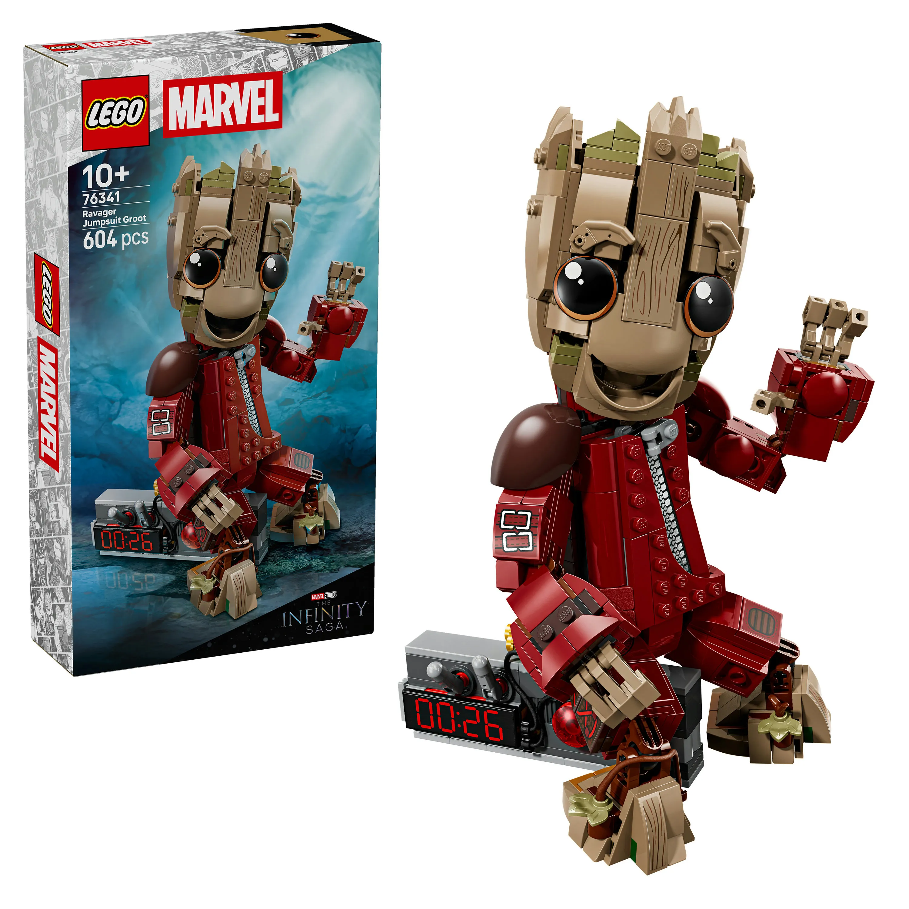 LEGO Marvel Groot Ravager-asussa 76341