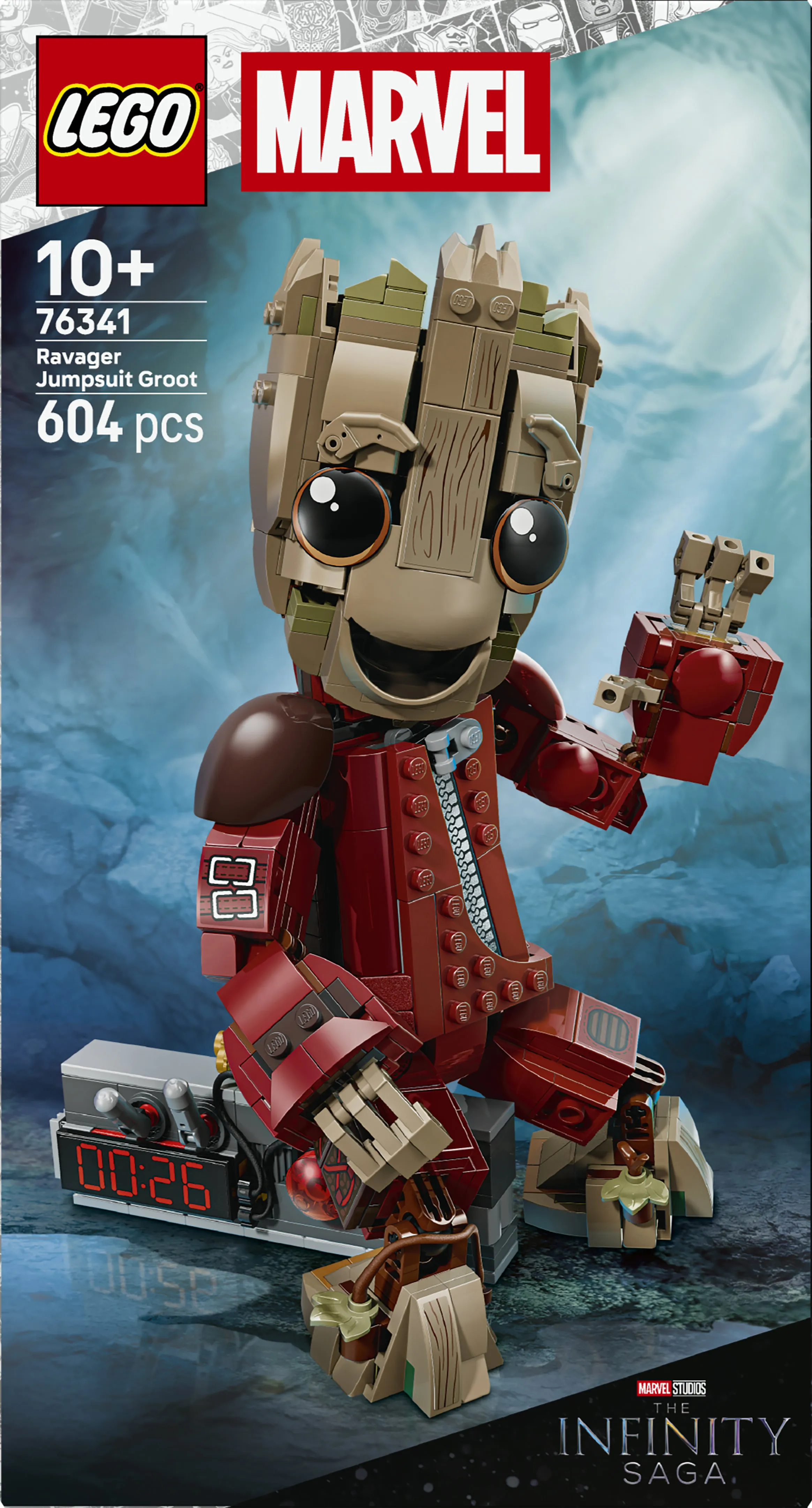 LEGO Marvel Groot Ravager-asussa 76341