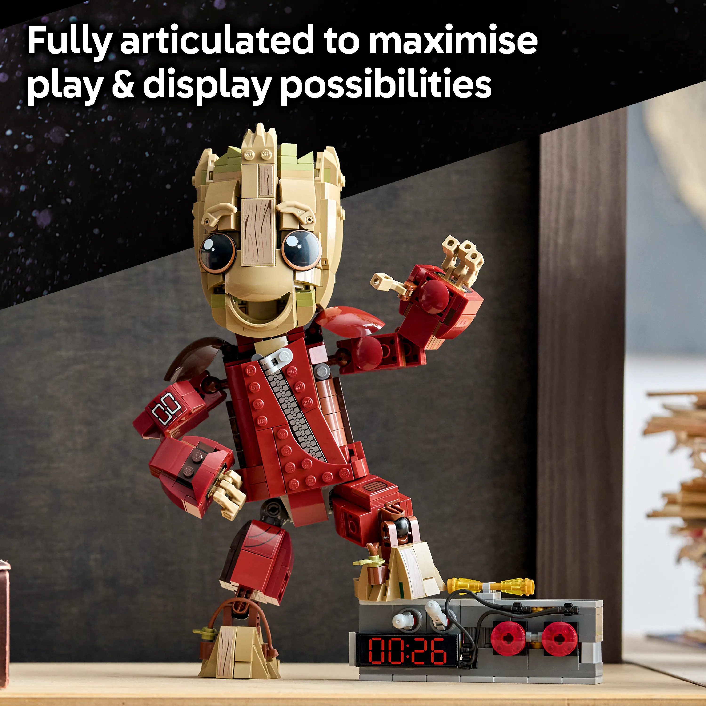 LEGO Marvel Groot Ravager-asussa 76341