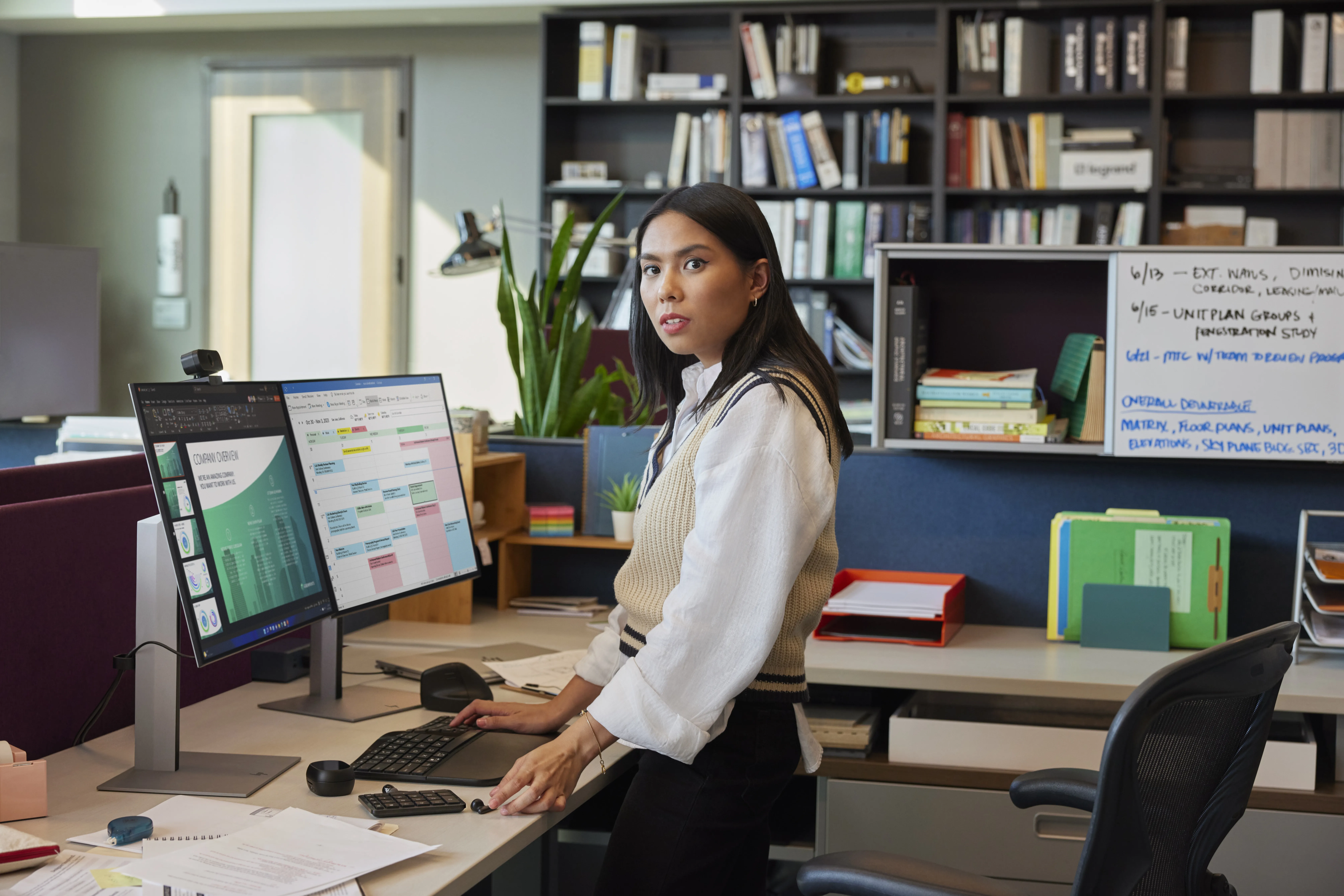 HP 925 Ergonomic - vertikal tr&aring;dl&ouml;s mus