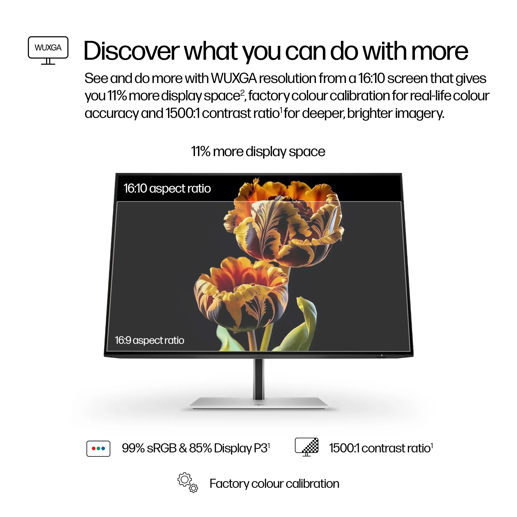 HP Series 7 Pro 724pn 24" WUXGA, IPS Monitor with USB-C hub