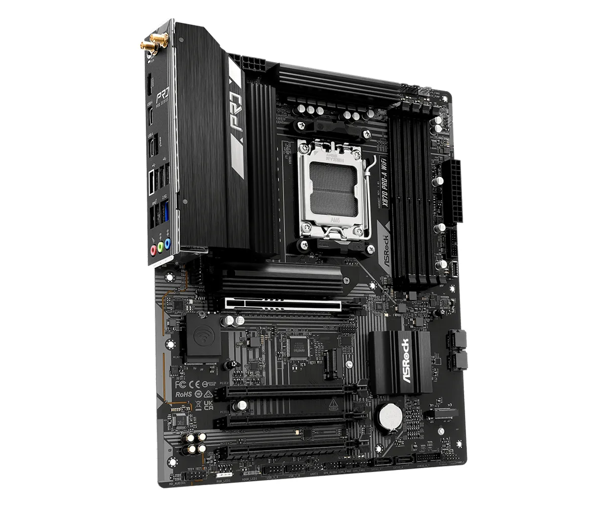 ASRock X870 Pro-A WiFi 7 AM5 ATX Motherboard ASRock X870 Pro-A WiFi 7 AM5 ATX Motherboard