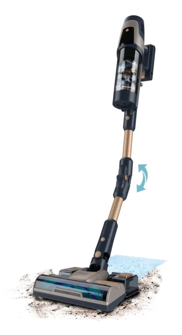 Cecotec Conga Rockstar 11500 Odyssey Station Connected IA 5000 Ah 850 W 29.6 V Stick vacuum cleaner, Black