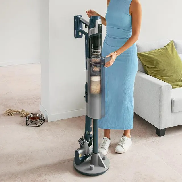 Cecotec Conga Rockstar 11500 Odyssey Station Connected IA 5000 Ah 850 W 29.6 V Stick vacuum cleaner, Black