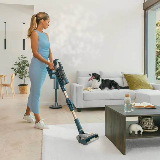 Cecotec Conga Rockstar 11500 Odyssey Station Connected IA 5000 Ah 850 W 29.6 V Stick vacuum cleaner, Black