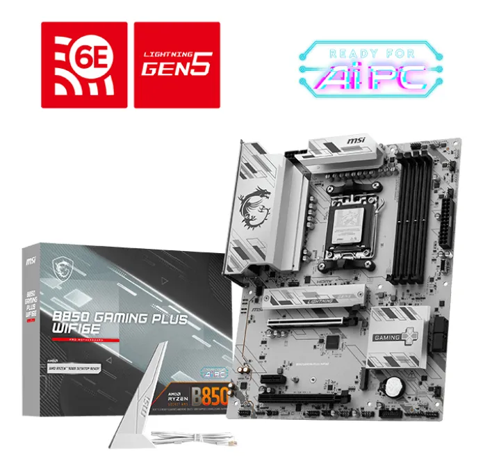 MSI B850 GAMING PLUS WIFI6E ATX-emolevy