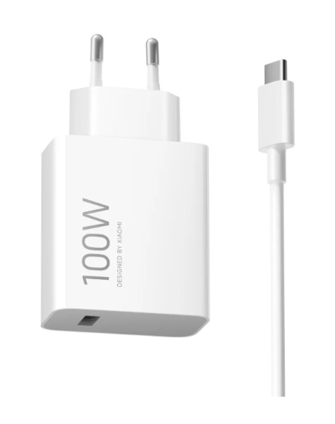 Xiaomi 100W Charging Combo (Type-A) - Wall charger, White