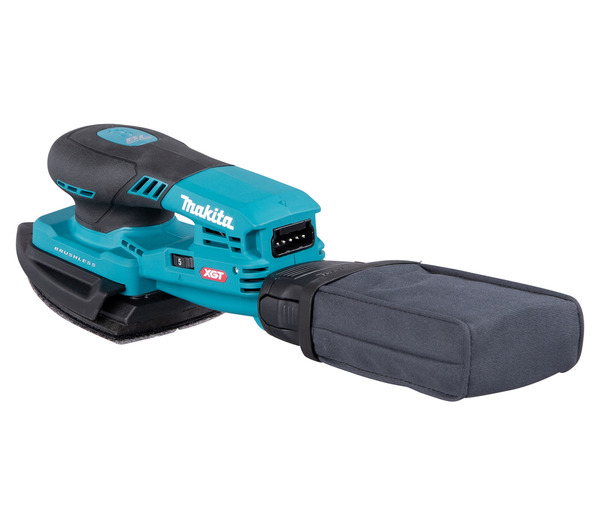 Makita &ndash; batteridriven vinkelslip 40 V, utan batteri och laddare