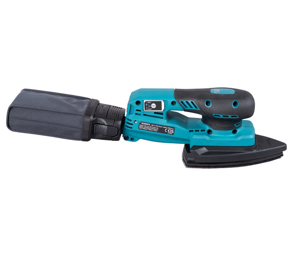 Makita &ndash; batteridriven vinkelslip 40 V, utan batteri och laddare