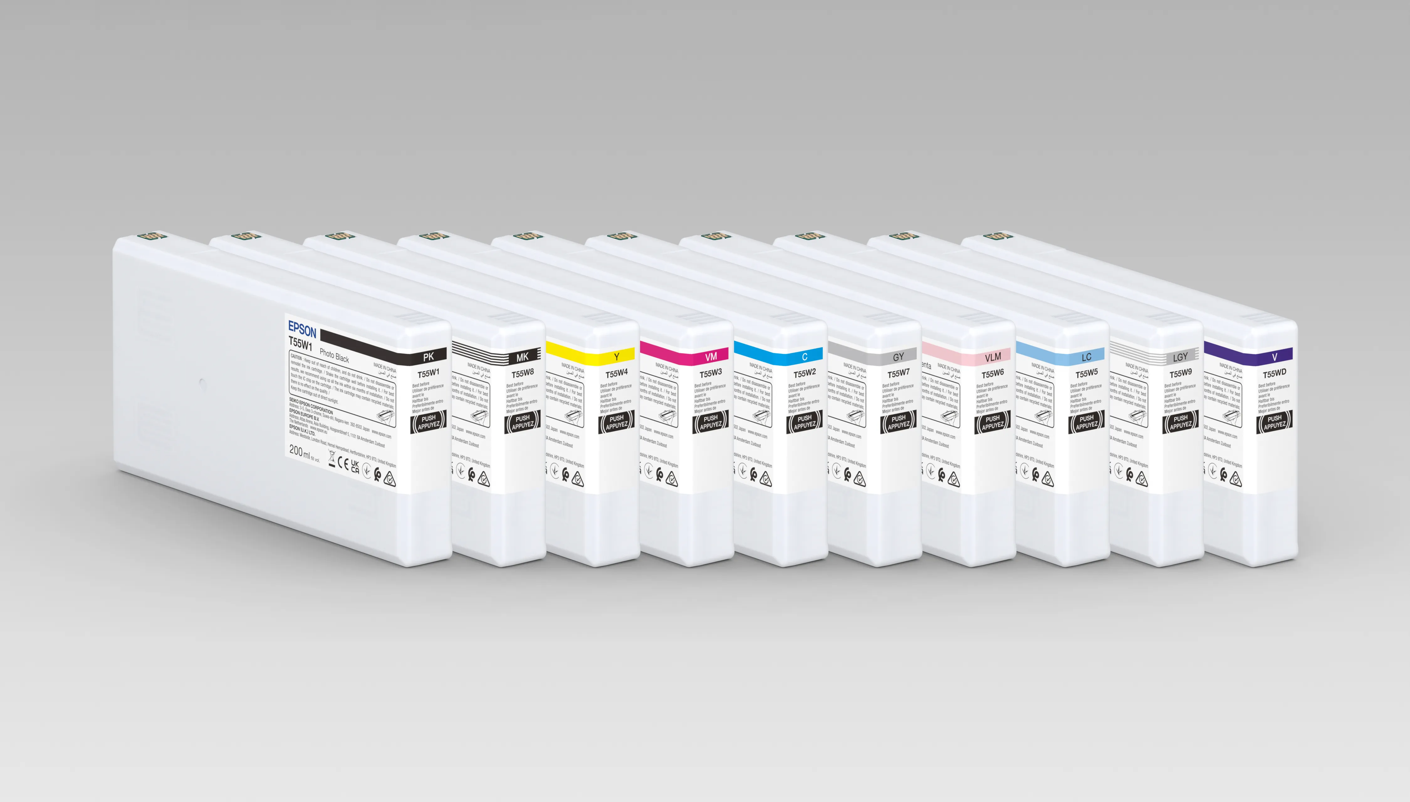 EPSON T55W1 -mustekasetti, 200 ml, valokuvamusta