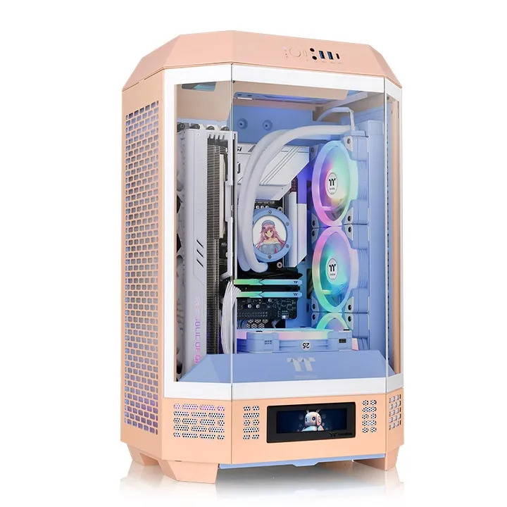 Thermaltake The Tower 300 Micro Tower Peach Fuzz