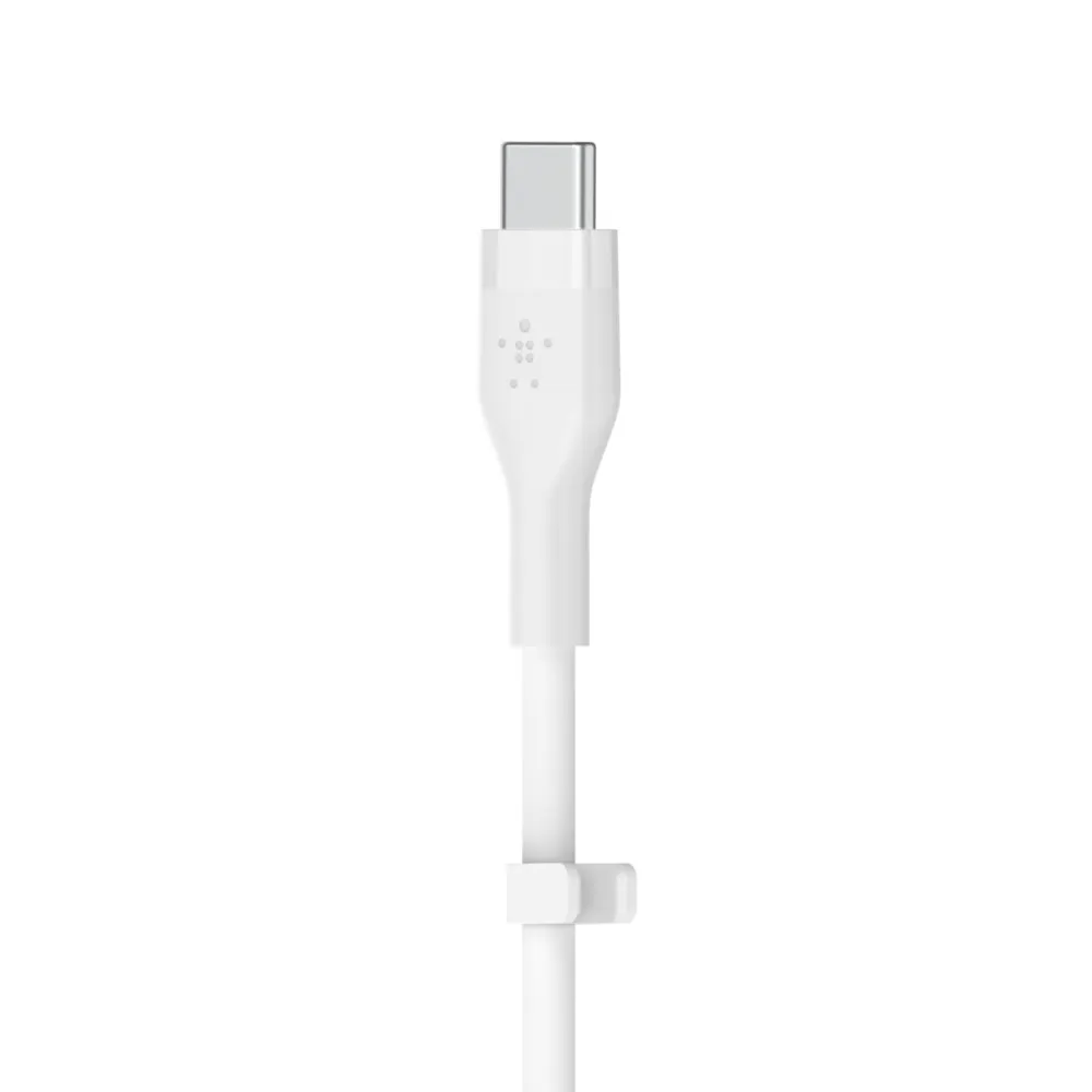 BOOST CHARGE USB-C to LTG Silicon 3m, White
