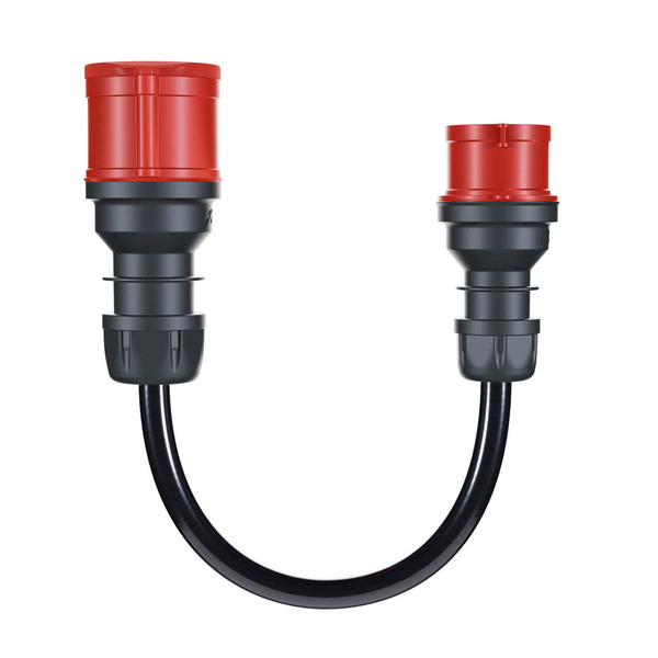 go-e CH-04-06 Adapter Cable for Gemini flex 22 kW to 16 A CEE Red
