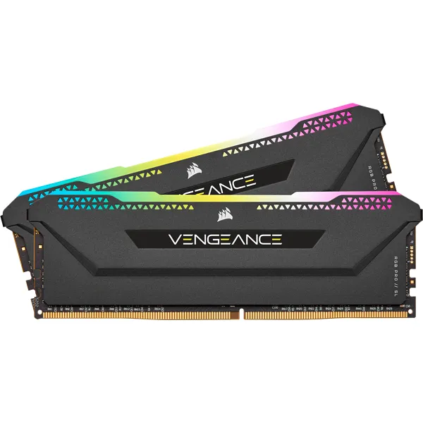 Corsair Vengeance RGB Pro SL 32GB (2 x 16GB) DDR4 3200MHz, CL16 - memory, Black Corsair Vengeance RGB Pro SL 32GB (2 x 16GB) DDR4 3200MHz, CL16 - memory, Black