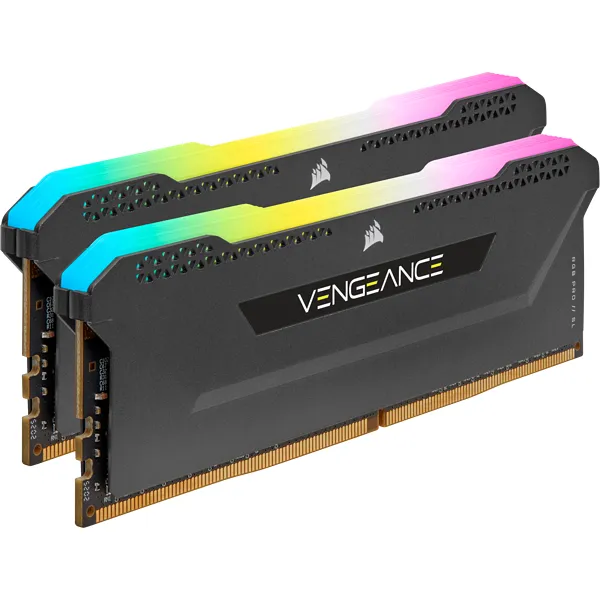 Corsair Vengeance RGB Pro SL 32GB (2 x 16GB) DDR4 3200MHz, CL16 - memory, Black Corsair Vengeance RGB Pro SL 32GB (2 x 16GB) DDR4 3200MHz, CL16 - memory, Black