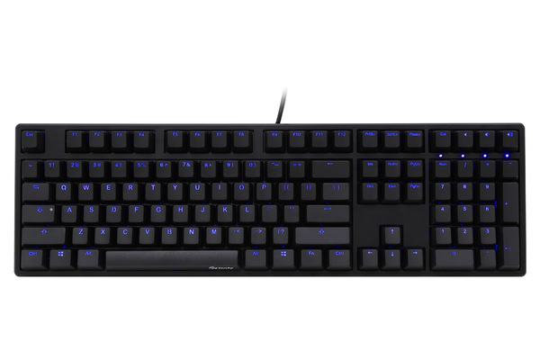 Ducky One Cherry MX Brown Blue LED Black keycap - Gaming keyboard