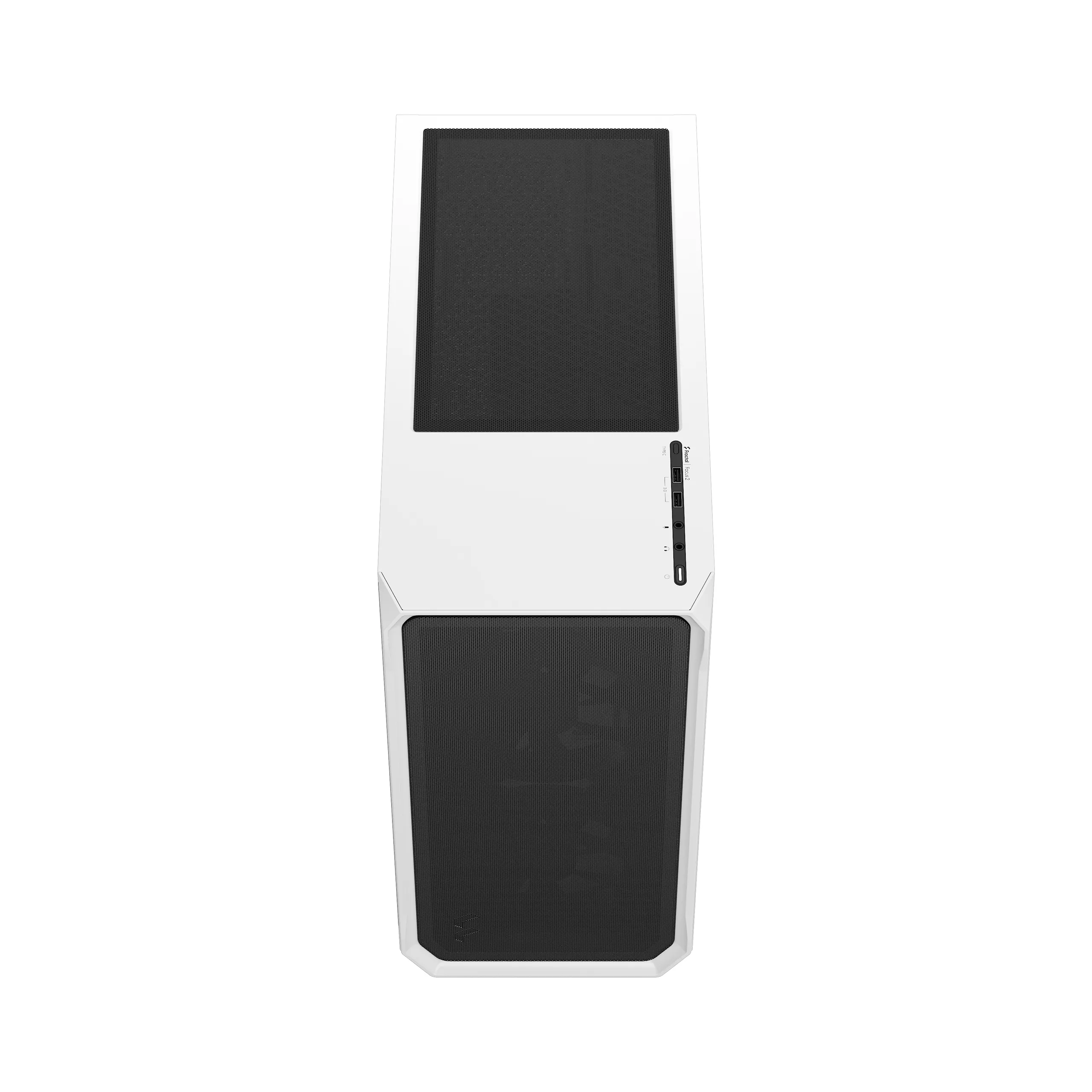 Fractal Design Focus 2 - Mid Tower case with window, White / Clear Tint