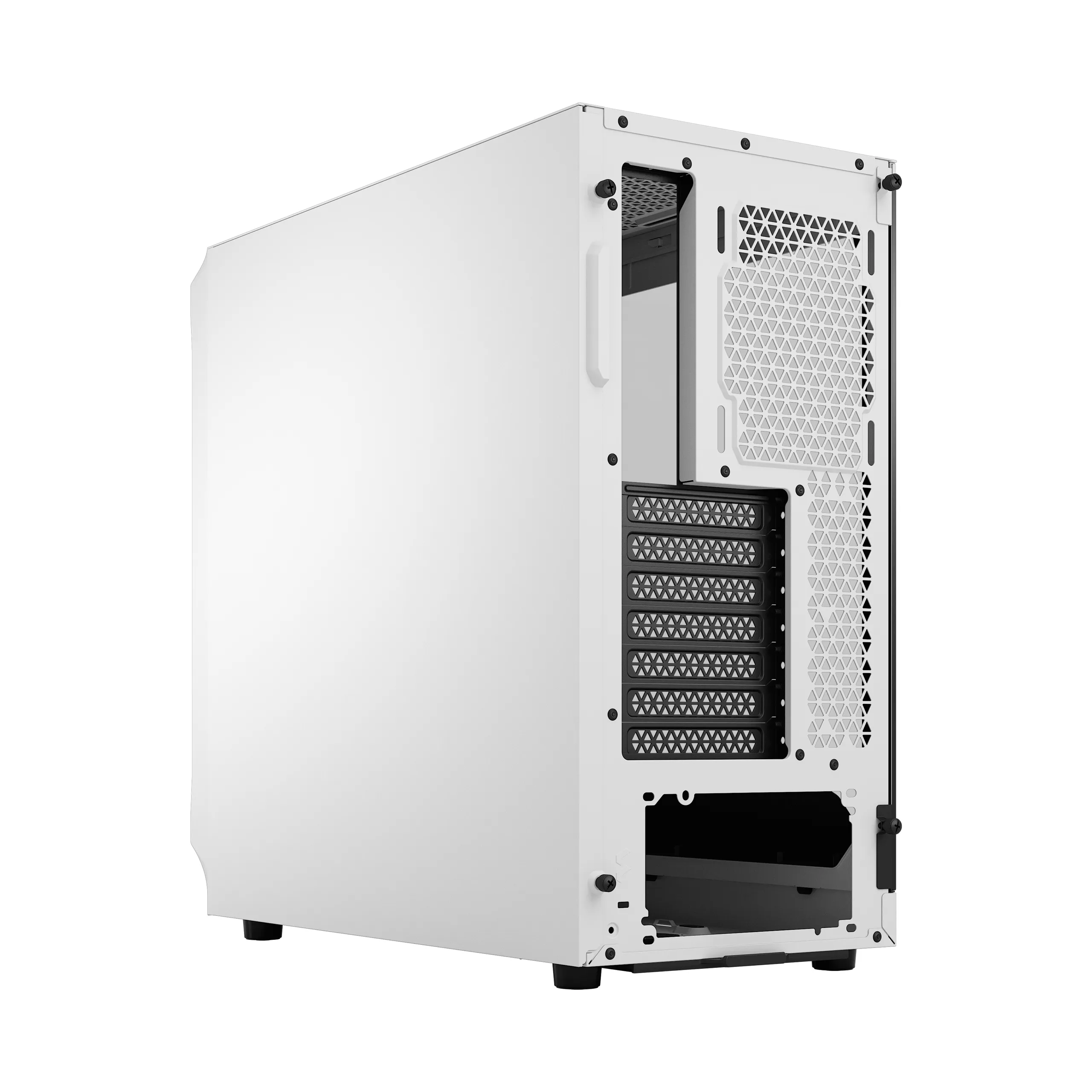 Fractal Design Focus 2 - Mid Tower case with window, White / Clear Tint