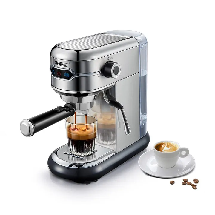 HIBREW H11 halvautomatisk espressomaskin, silver