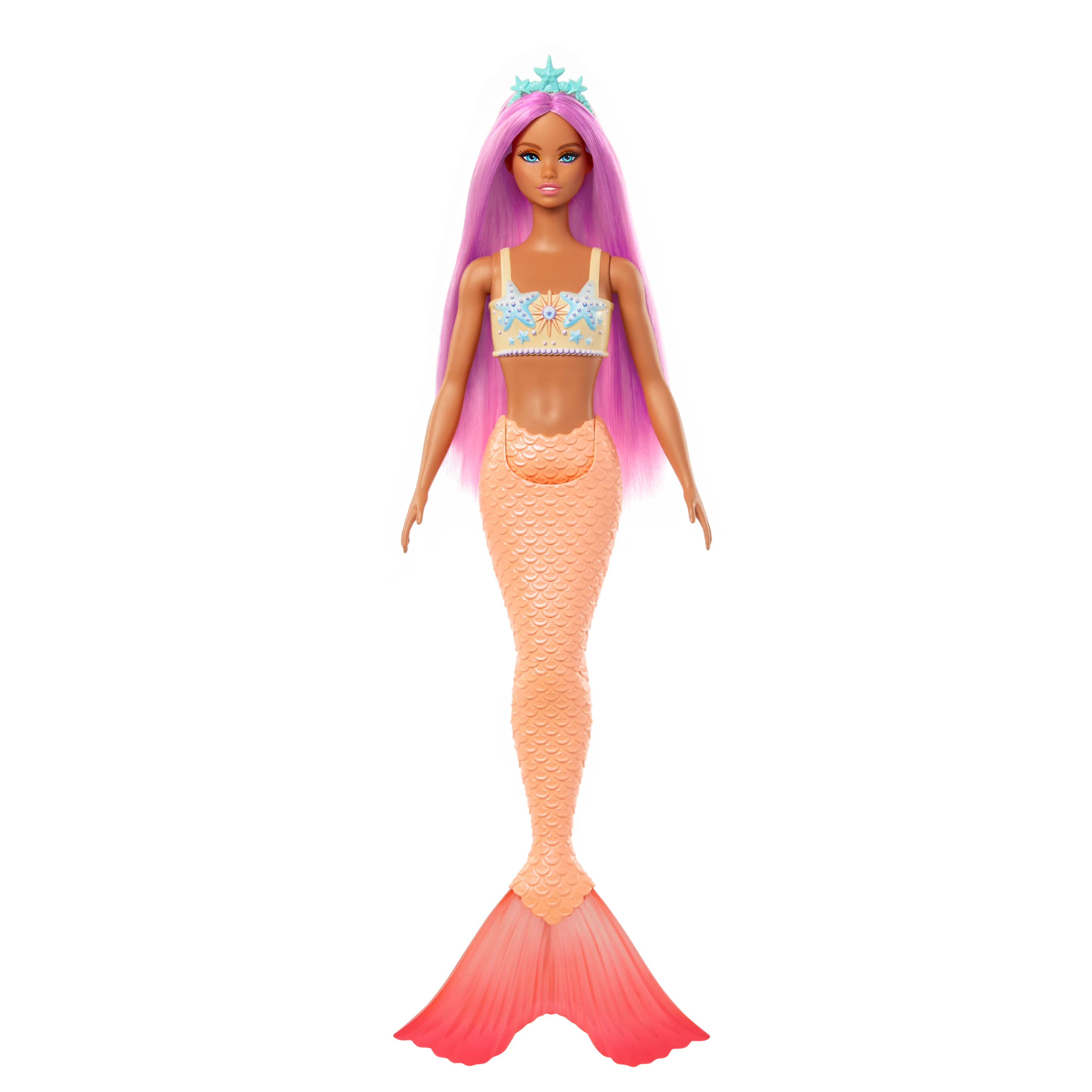 Mattel Barbie Dreamtopia Mermaid Doll (Orange)
