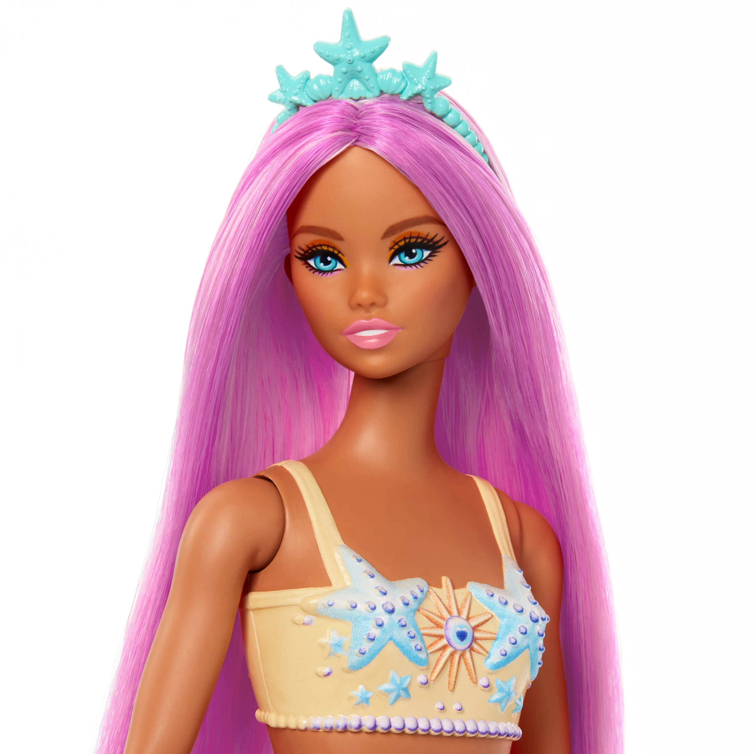 Mattel Barbie Dreamtopia Mermaid Doll (Orange)