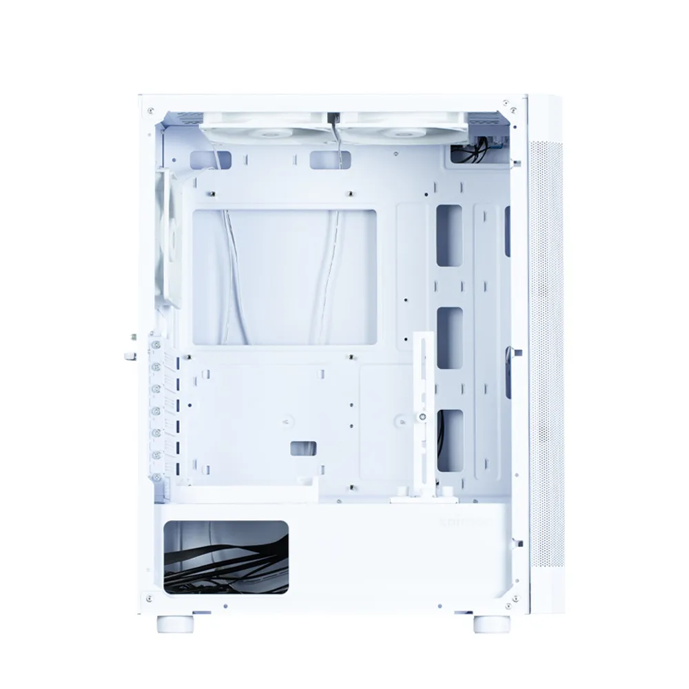 Zalman I4 White ATX/Mid Tower, Mesh, 6 fans included