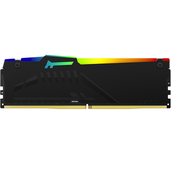 Kingston FURY Beast RGB 8 Gt (1 x 8 Gt) DDR5 6000 MHz, CL40 -muisti, Musta (XMP)