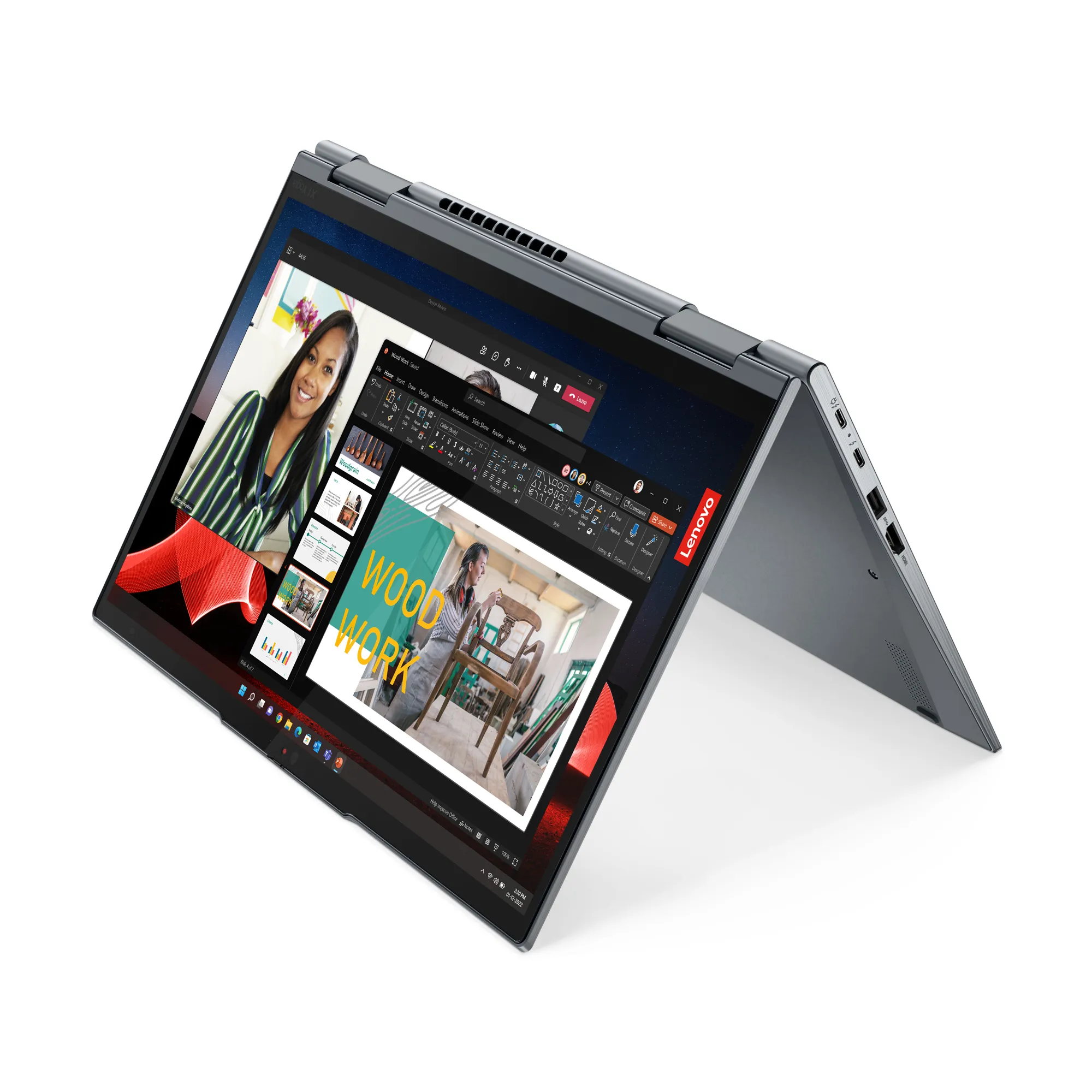 Lenovo ThinkPad X1 Yoga Gen 8. 14&quot; FHD+, i5-1345U, 32 GB RAM, 512 GB SSD, No OS - b&auml;rbar (Refurbished A)