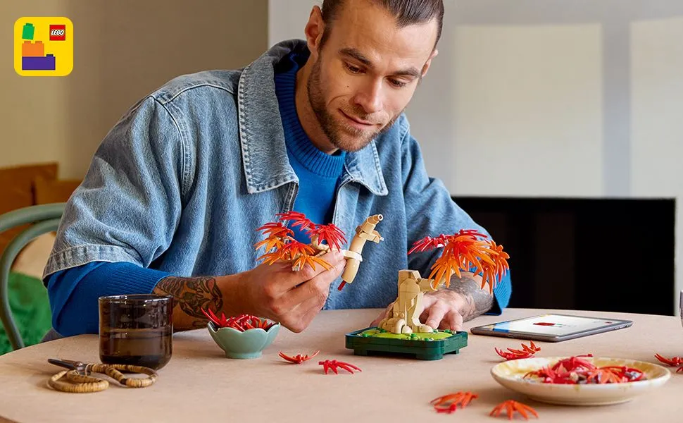 LEGO Icons Punalehtinen japaninvaahtera-bonsaipuu 10348