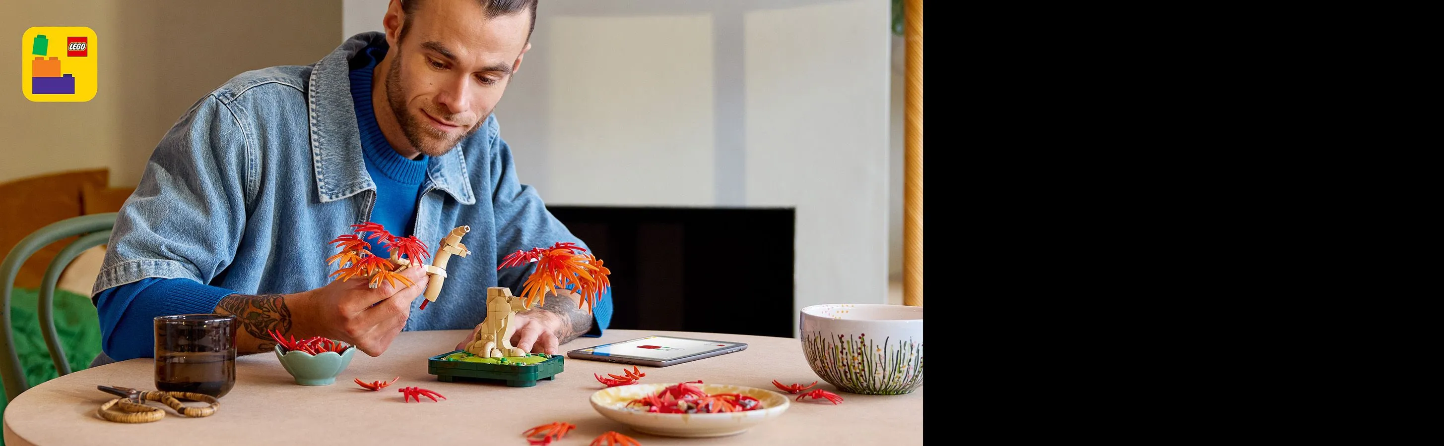 LEGO Icons Punalehtinen japaninvaahtera-bonsaipuu 10348