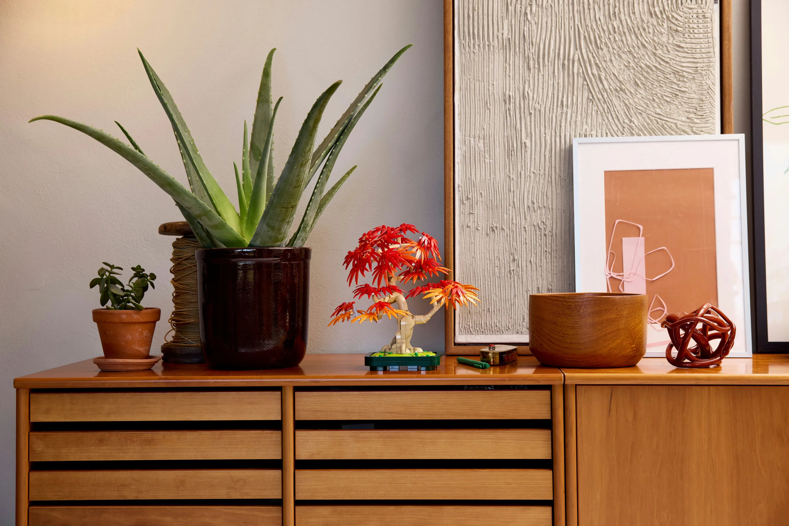 LEGO Icons Punalehtinen japaninvaahtera-bonsaipuu 10348