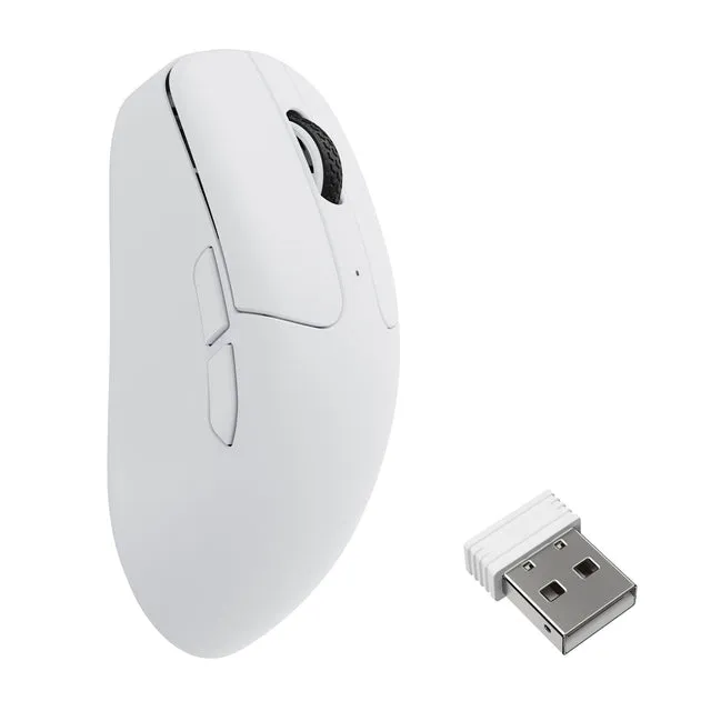 Keychron M2 Wireless Gaming Mouse, White