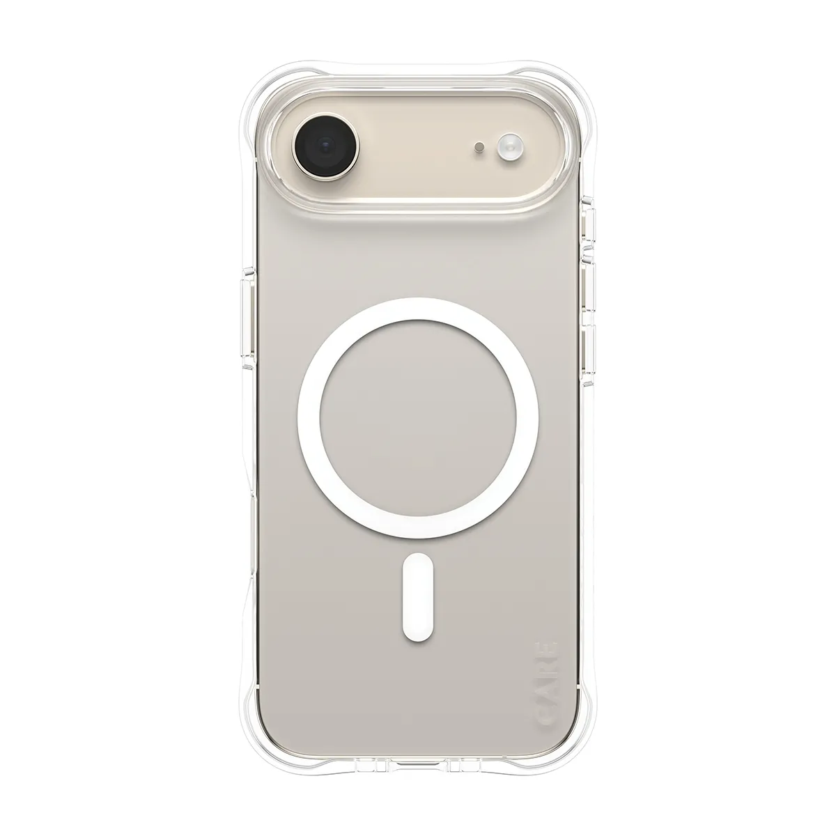 CARE by PanzerGlass Samba MagSafe fodral f&ouml;r iPhone Air, transparent / vit
