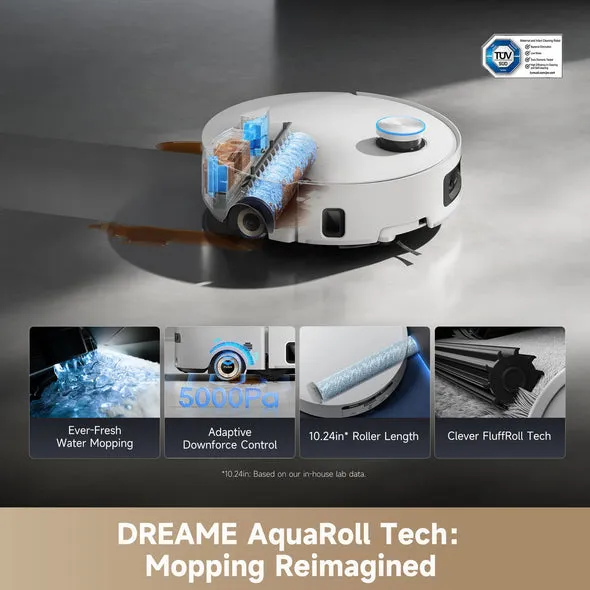 Dreame Aqua 10 Ultra - robotdammsugare, vit