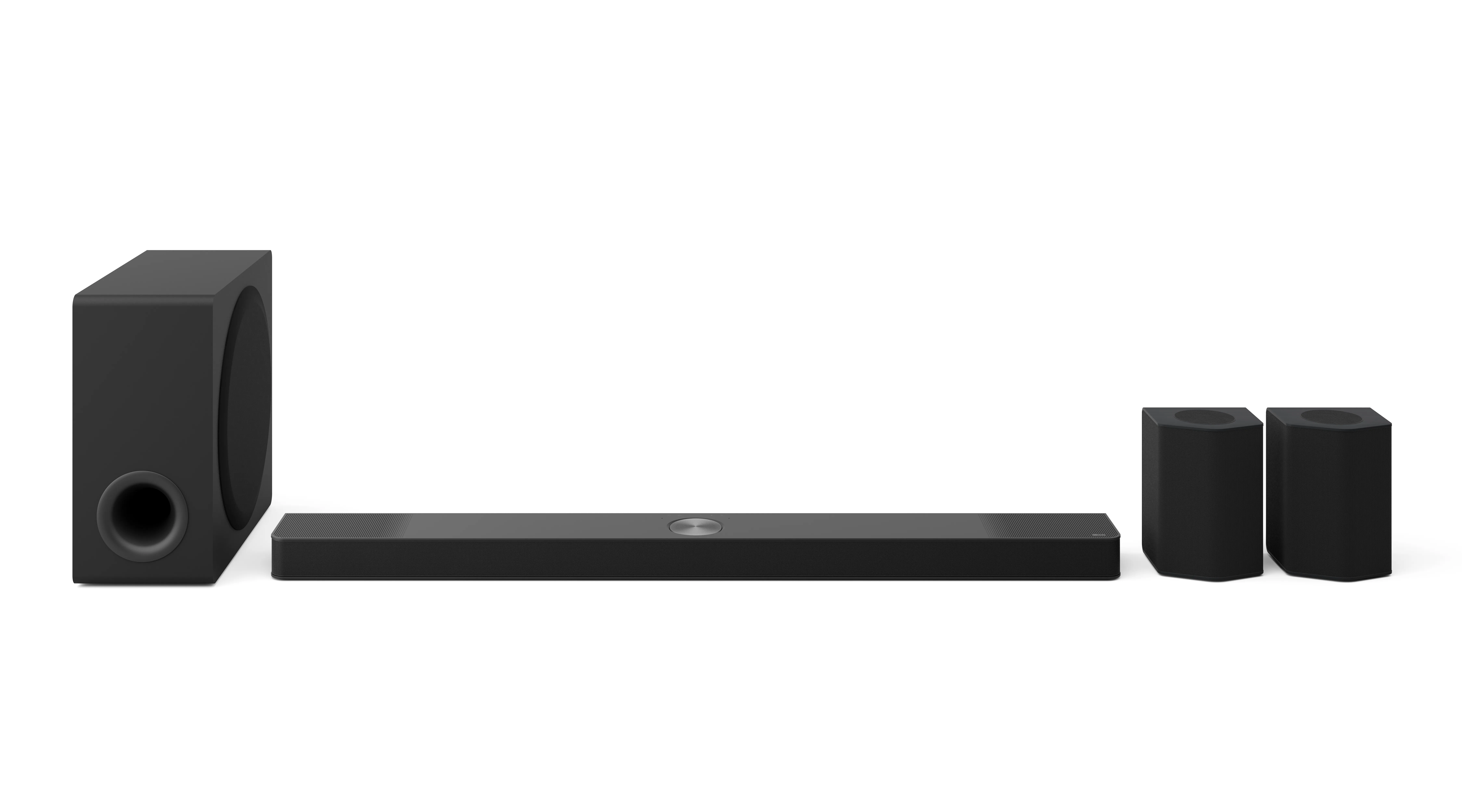 LG S95TR, 9.1.5 Dolby Atmos soundbar -&auml;&auml;nij&auml;rjestelm&auml;, langattomalla subwooferilla, musta