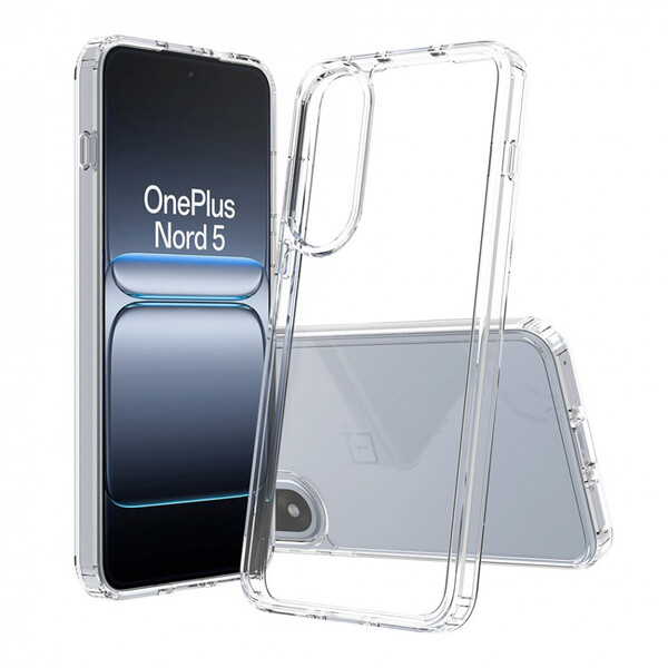 Screenor Bumper fodral för OnePlus Nord 5, transparent