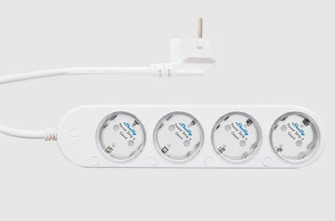Shelly Power Strip Gen4 - White