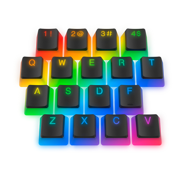 SilentiumPC Gear Keycap Set KC104 Pudding DBL Shot PBT