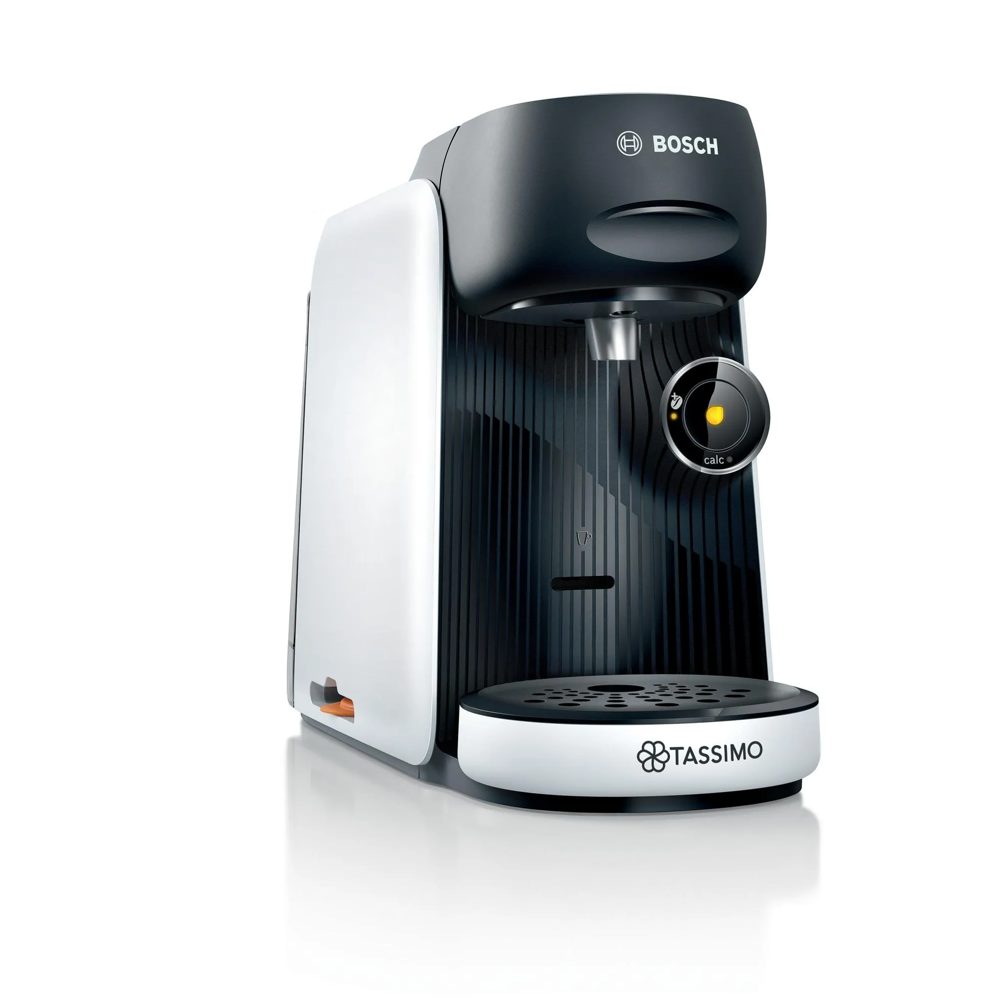 Bosch TASSIMO FINESSE TAS164E -kapselikeitin, 0,7 l, musta ja valkoinen