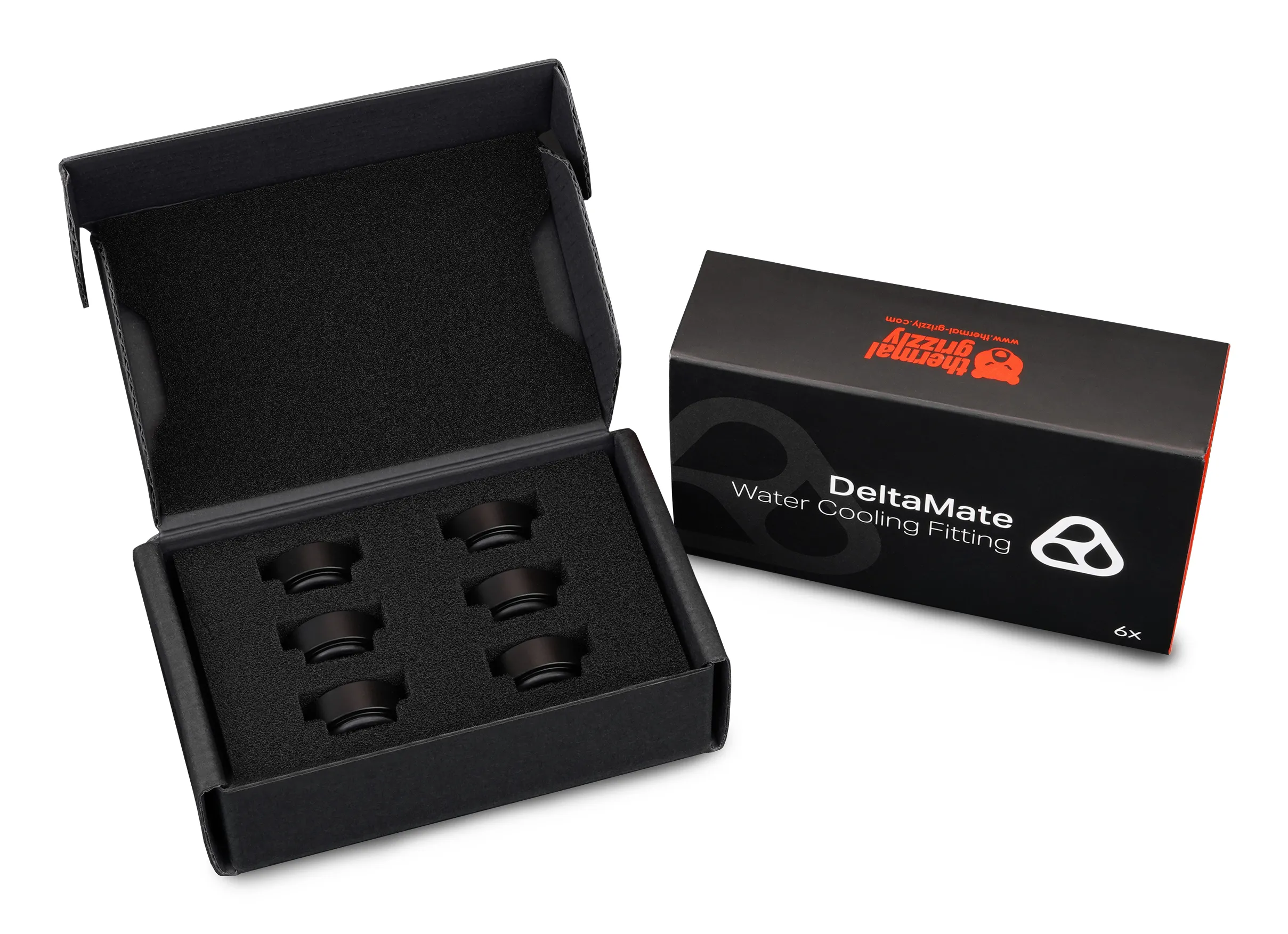 Thermal Grizzly DeltaMate Extender MF7, Fitting, 7 mm, Black