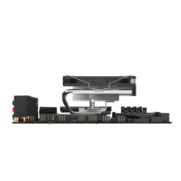 SAMA U60 CPU-luftkylare - 120 mm - Svart