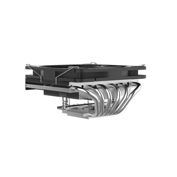 SAMA U60 CPU-luftkylare - 120 mm - Svart