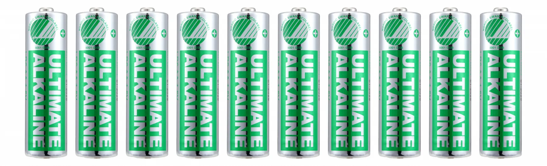 DELTACO Ultimate Alkaline batteries, LR6/AA size, 10-pack