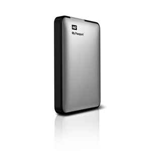 WD My Passport WDBKXH5000ASL - Kiintolevyasema - 500 Gt - ulkoinen - USB 3.0 - hopea